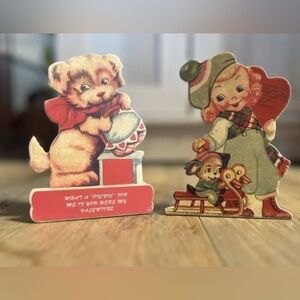 2018 - Retro - Vintage Inspired Valentines Day Stand Up Cards